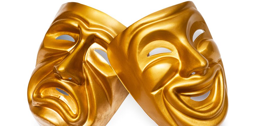 Masks with the theatre concept