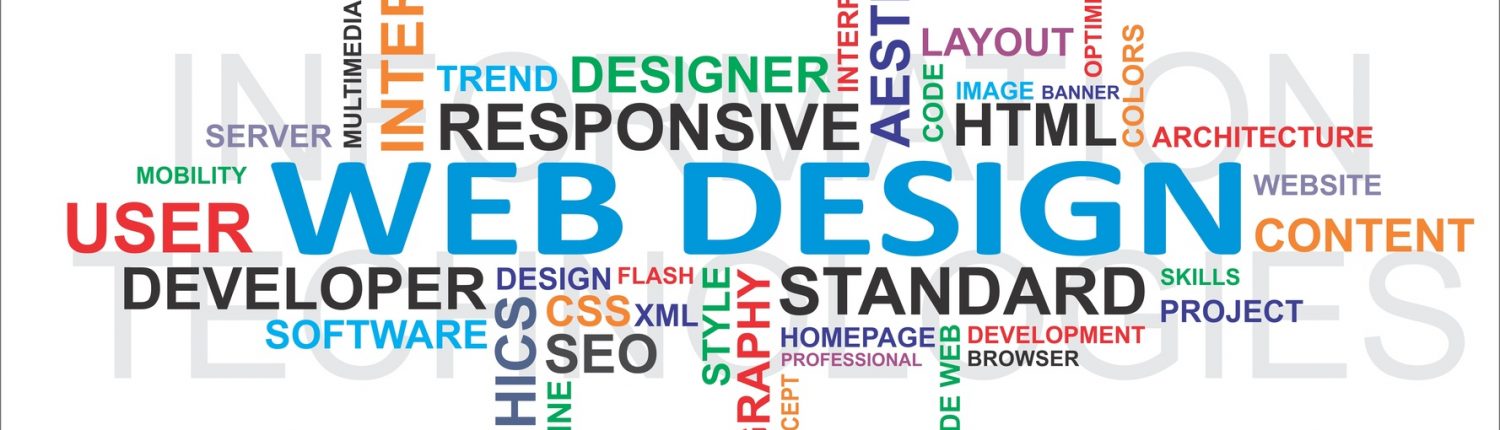 Word cloud - web design